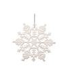 12 Pcs Indoor 3d Fake Ornaments Christmas Decoration for Tree Artificial Snowflakes Decorations