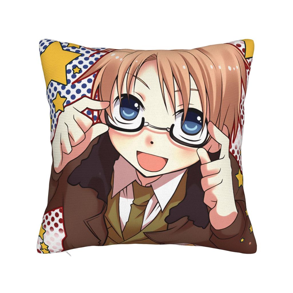 Aph Hetalia Anime Pillow Cover Soft Cushion Cover Kawaii Pillow Case For Sofa Car Home Decor