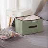 1-2pcs Non-woven Clothing Storage Box S M Size Organization Sundries Organizer Underwear Dustproof Multi-function Foldable Box