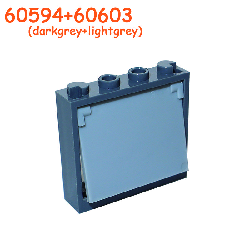 Non-Toxic Railing Stair Barrier Ladder Guard Bar Castle Garden Farm Military Building Block Moc Part Fence City Accessories Assemble Brick