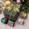 Creative Gift Decoration Ribbons Decorative Christmas Fabric Crafting Ribbons for Home and Party Embellishments