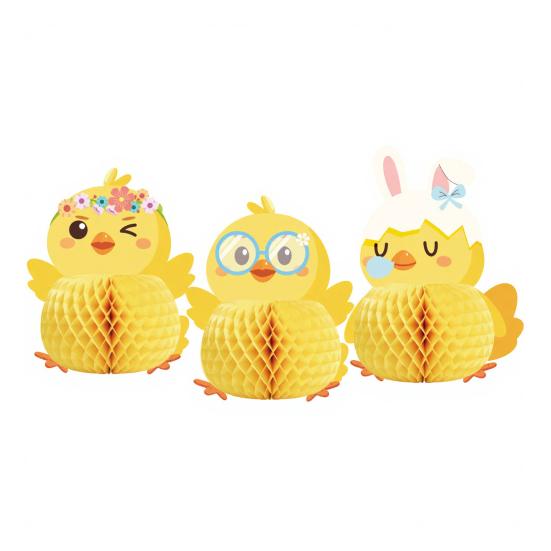 Honeycomb Ball Easter Ornament Paper Decorative Hanging Decoration Holiday Parties Indoor Outdoor Festive Atmosphere Decor