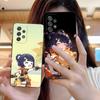 Game GI Xiangling Matte TPU Mobile Phone Case for Samsung Galaxy M55 54 42 35 34 33 32 23 22 15 14 13 12 F55 5G Colorful Cover