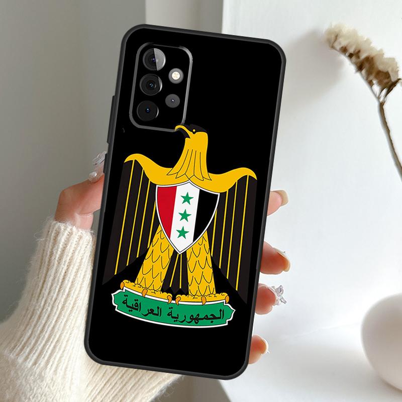 Iraqi Iraq Flag Case For Samsung Galaxy A16 A55 A06 A05 A36 A26 A54 A34 A14 A22 A32 A52 A35 A15 A53 A13 A56