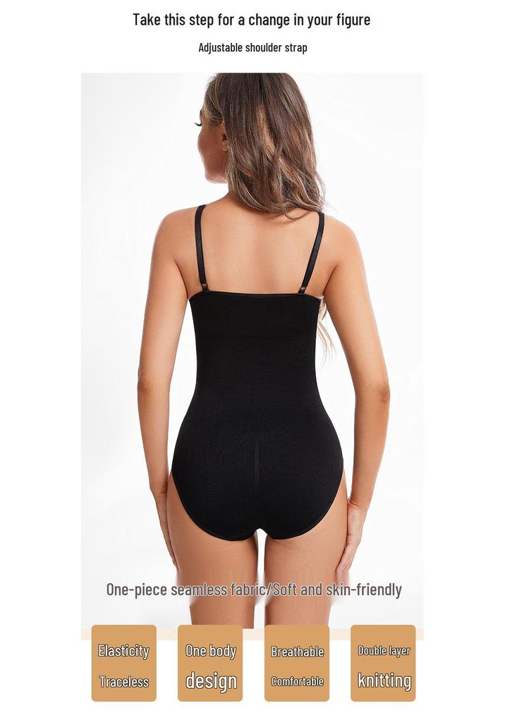 Women's Cross-Border Body Shaper: Abdomen Control, Open Crotch, Butt Lift, Camisole Corset