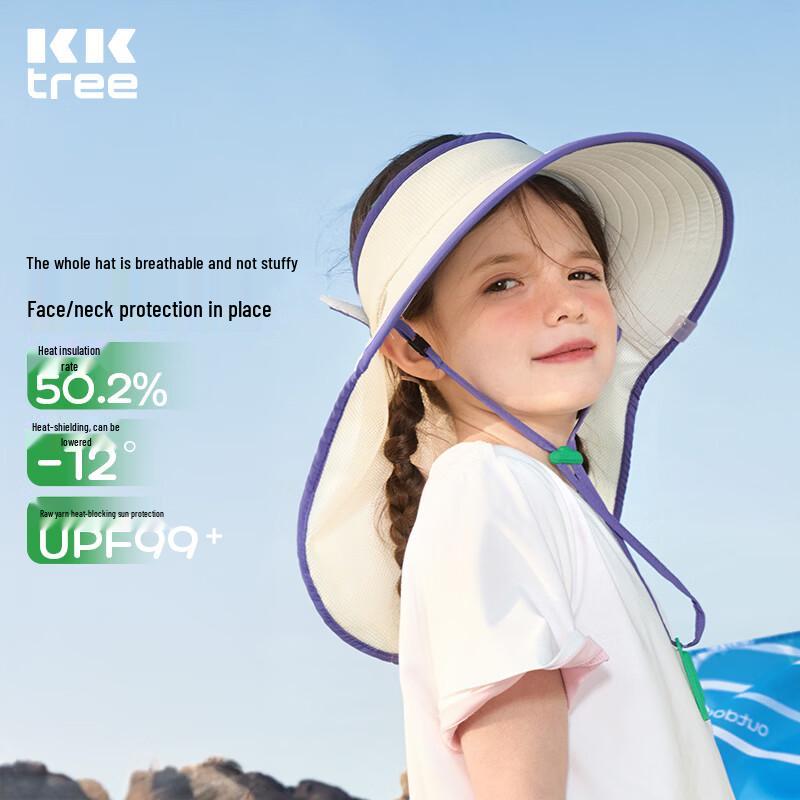 

Kocotreekk Kids Open-Top UV Sun Hat with Neck Flap L