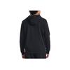 Under Armour Johnson Series Letter Print Fleece Hoodie Men Black 1380107-001