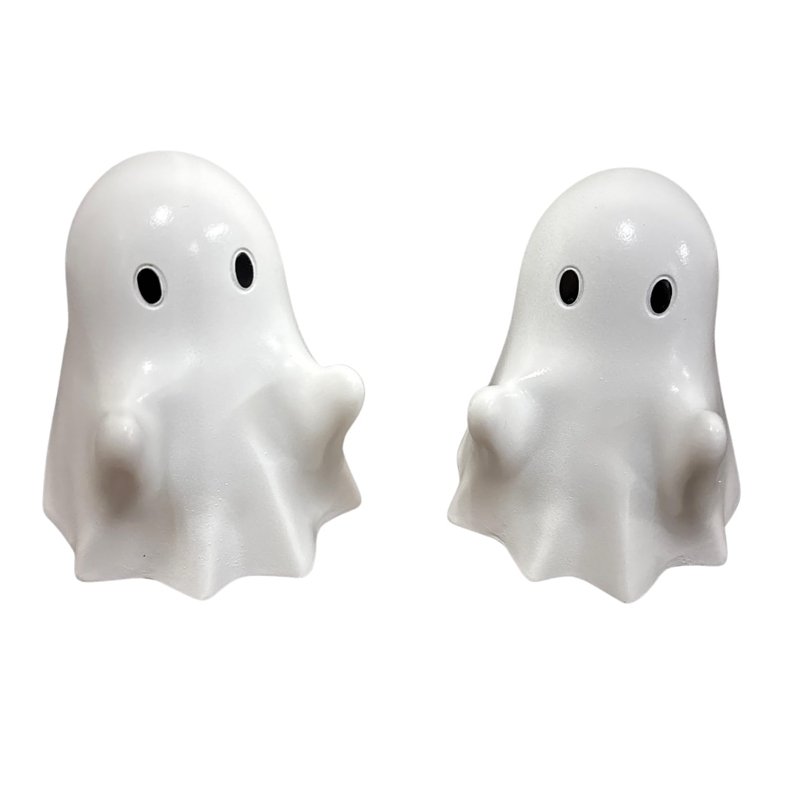 ADOSSY Ghost Pen Stand Set of Cute Ghost Design for Stationery Desk Small and Pen Holders 2, Storage, Accessories, Items, (White) белый