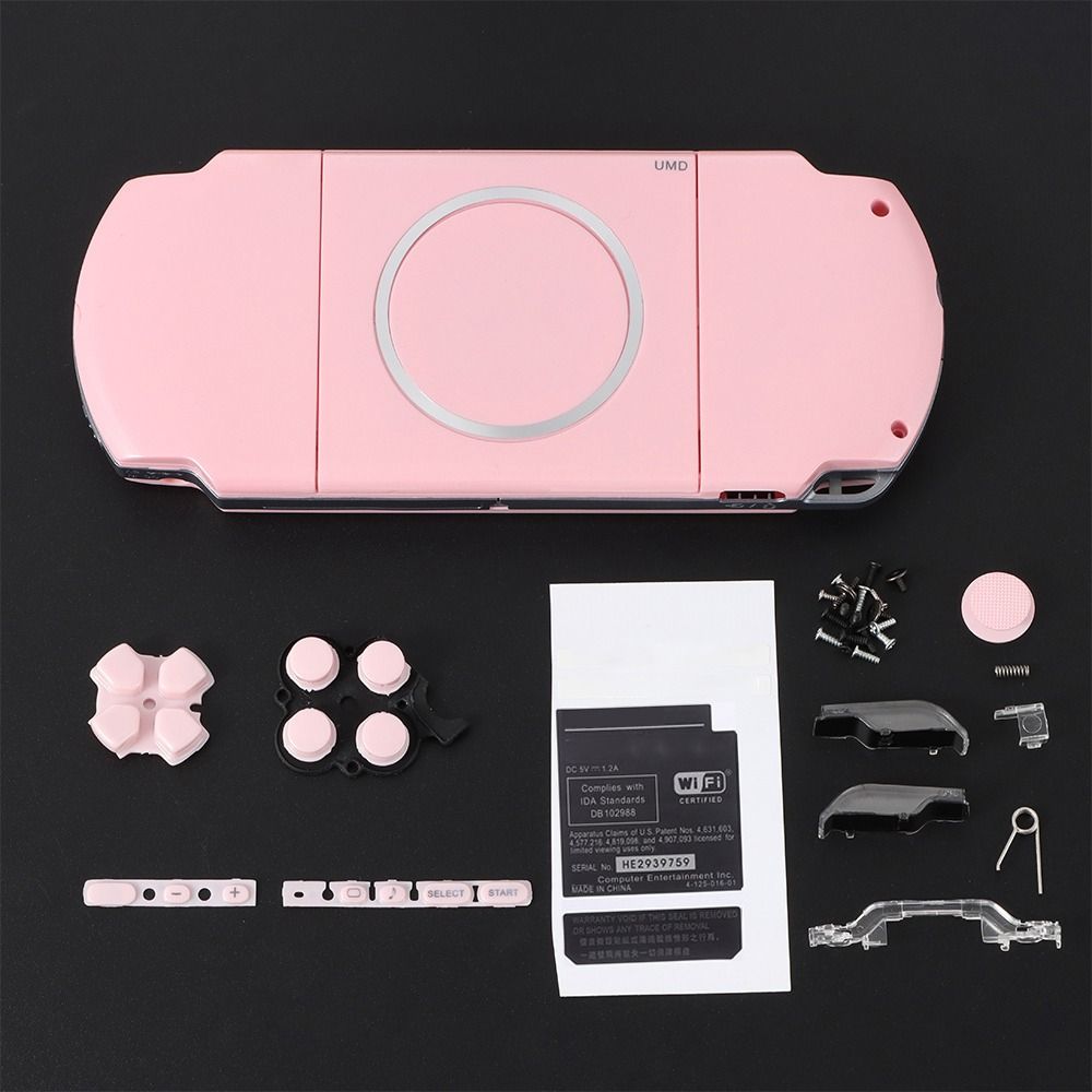 With Buttons Kit Replacement Cover With Screws Console Replacement for PSP3000 03 Version