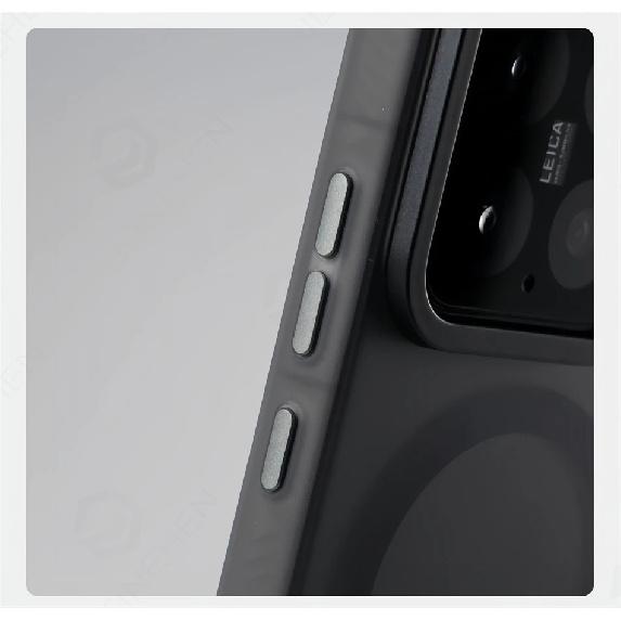 Luxury Simple For Magsafe Wireless Charge Magnetic Case For Xiaomi Mi 15 Ultra 14 17 Pro Max Mi17 Shockproof Bumper Matte Cover