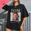 Tom Cruise Amerikanischer Schauspieler Unisex Grafik T-Shirts 100% Baumwolle Streetwear Neu in Oberteile T-Shirts T-Shirt Lustiges Shirt Unisex Kleidung