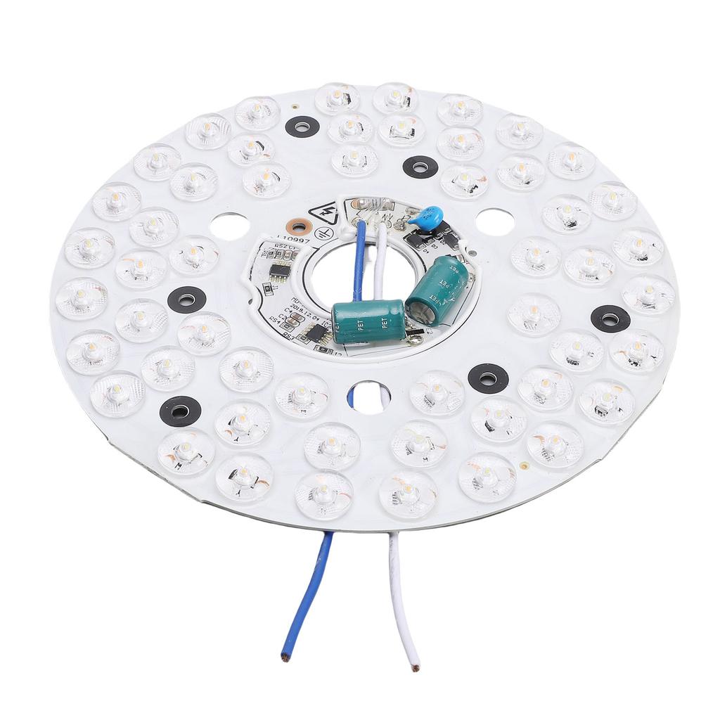 Ventilatorleuchte Ersatzpanel Hell 3 Farbtemperatur 24W Ventilatorleuchte Rundes LED-Panel für Deckenleuchte