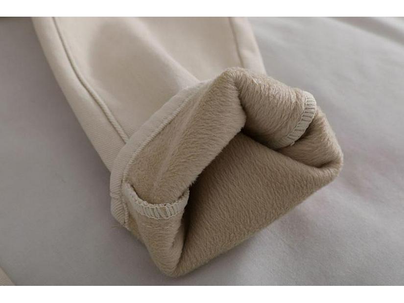 High-Waisted Fleece-Lined Women's Slimming Harem Jeans - 2025 Autumn/Winter Collection