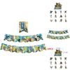 Set Decorazioni Festa di Compleanno a Tema Gioco Zelda con Striscioni, Topper per Torta e Palloncini Marca Cielo Stellato