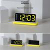 Large Display Digital Alarm Clock Large Screen Three-level Lighting LED Electronic Clock Automatic Date Update Week Date Display