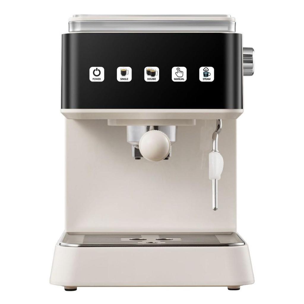Coffelady Touchscreen Halbautomatische Espresso- & Americano-Kaffeemaschine mit Milchaufschäumer