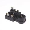 New 1PCS Black Refrigerator Starter Compressor Overload Protector Start Relay QP3-12A ForRefrigerator Accessories