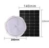 Solar Light Ceiling Light Outdoor Separate Panel IP66 Waterproof Ceiling Lamp Indoor Aisle Balcony Bedroom Solar Sensor Light
