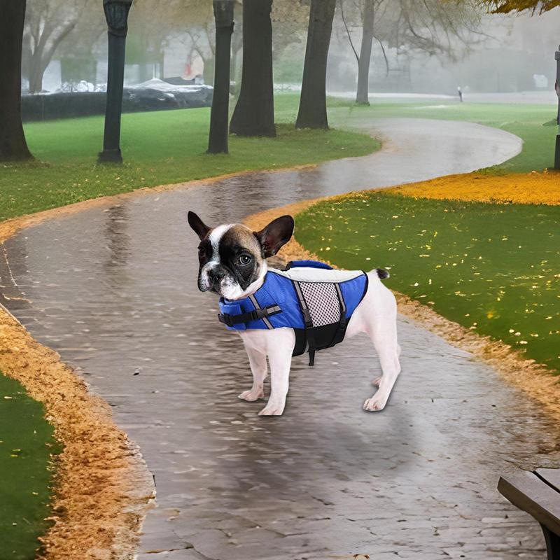 Hundeschwimmweste Hundelebenswesten Zum Bootfahren Reflektierende Streifen Schwimmhilfe Für Outdoor Kajak Pool Reisen See Strand Bootfahren