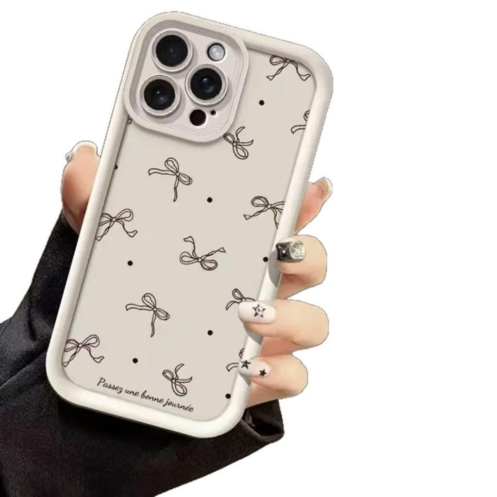 Universal Bow Phone Case for iPhone 12/13/14 Pro/15/16/17/17 Pro Max