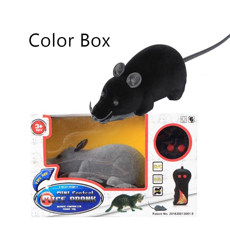 Novel Remote Control Mouse Cat Teaser Toy - Infrared Simulator Animal Electric Toy