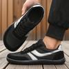 Men's and women's wide toe sports shoes, mesh breathable walking shoes skateboards high-quality classic striped casual shoes