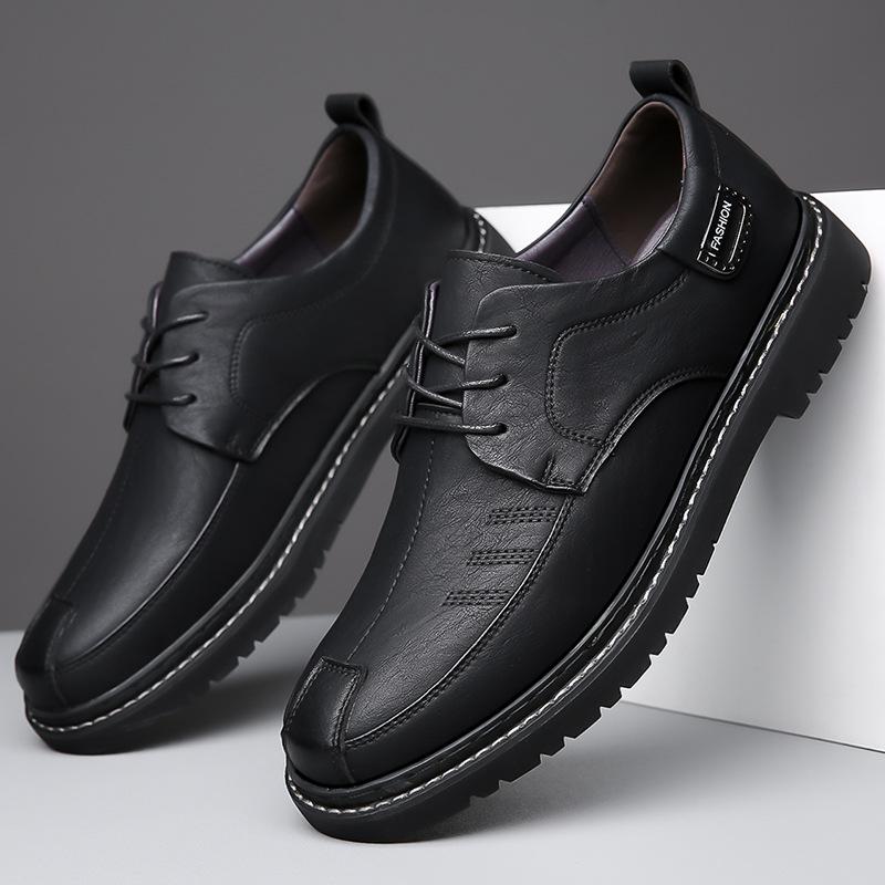 Fashion 2024 Mens Dress Shoes Men's Formal Original Leather Italian Skin Shoes for Men Elegant Casual Business Luxury Social Male Shoe