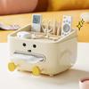 Zurück zur Schule Papierhandtuchbox Haushalt Wohnzimmer Schlafzimmer Nachttisch Multifunktionale Studentenwohnheim Desktop Organizer Box