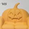 Ring And Earring Organizer Pumpkin Jewelry Storage Ornament, 3D Printed Halloween Small Accessory Sofa Shape, Handicrafts for Rings Earrings