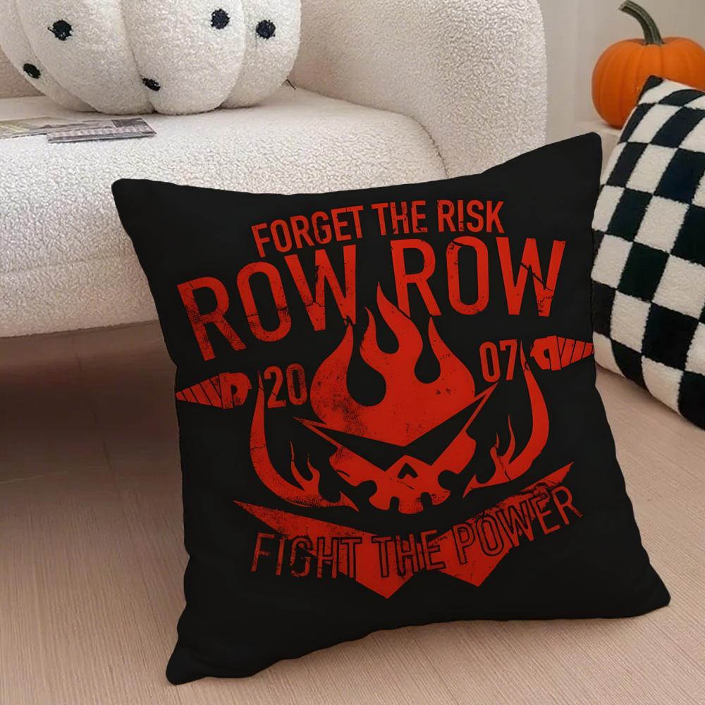 Ttengen Toppa Anime Cushion Cover Throw Pillow Cover Hidden Button Durable Polyester Chair Cushion