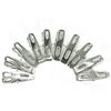 40pcs Practical Stainless Steel Clothes Pegs Clips Socks Clips Pins Clamps
