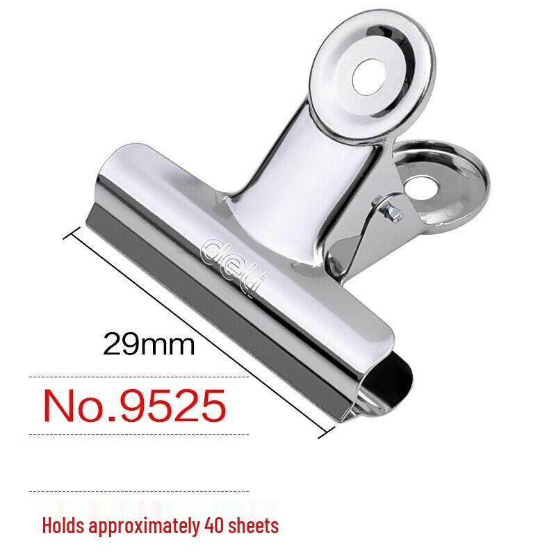 Deli 9525 Metal Document Clips