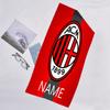 1pc Football26 Beach Towel with Custom Name, Beach/Swimming/Bath/Picnic/Camping Towel, Suitable for Seaside Beaches