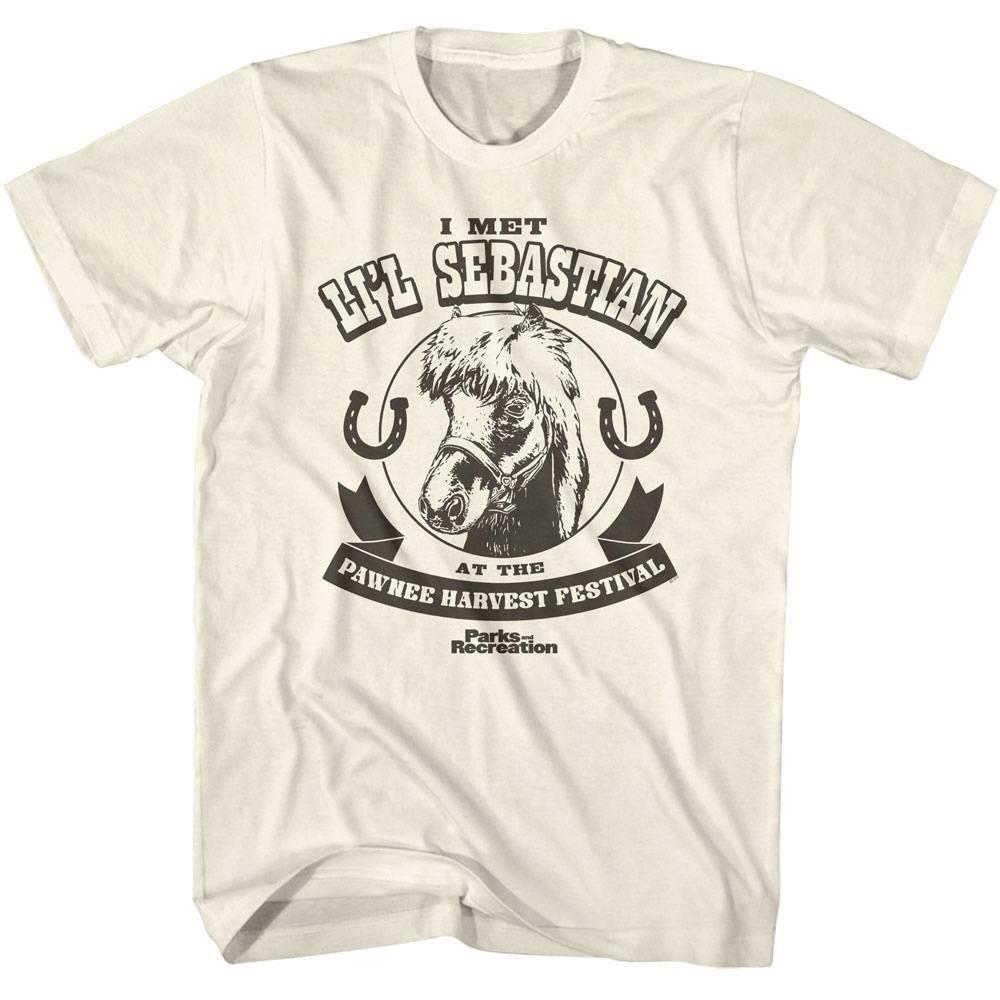 Parks and Recreation I Met Lil Sebastian Men T Shirt S