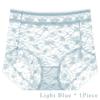 1Piece/3Pcs Middle Waist Women's Panties, Sheer Lace Women‘s Underwear, Comfortable Underpants