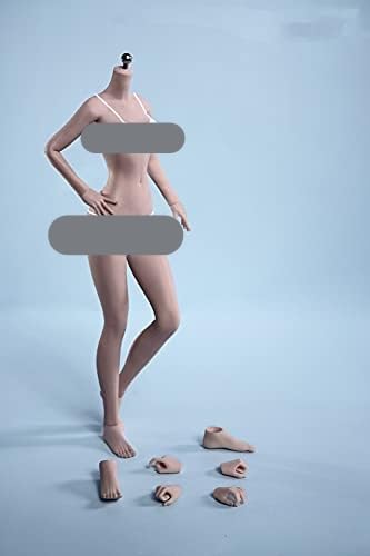 OBEST TBLeague 1/6 Scale Figure Girl, Ultra-Flexible Seamless Action Figure, Headless, Tan Skin, PLSB2021-S45A