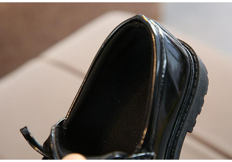 2023 Retro Girls' Non-slip Patent Leather Princess Shoes - Children's Flats