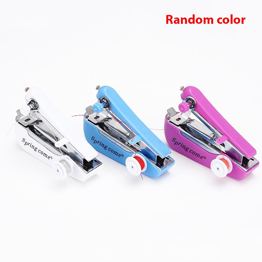 Handheld Electric Sewing Machine Mini Portable Sewing Machine Convenient Clothing Sewing Tool