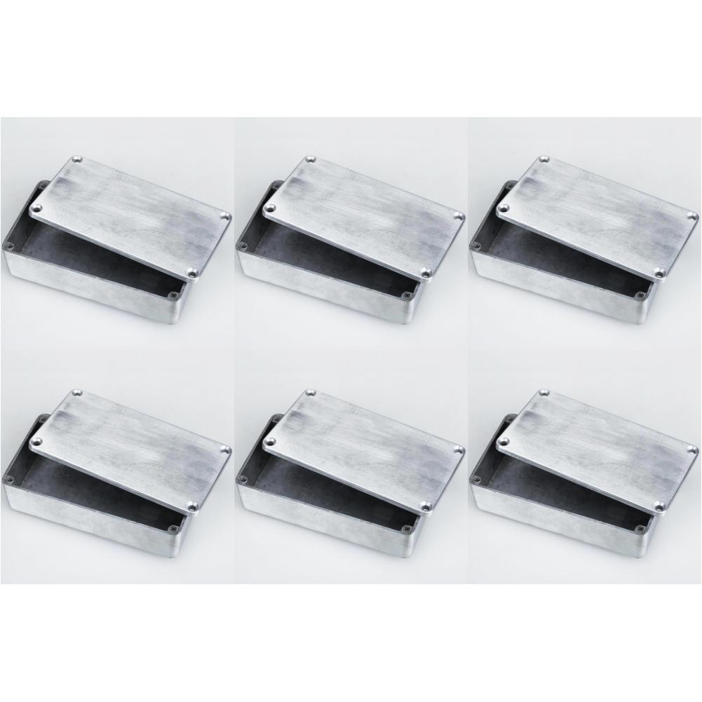 

T0# 1590B Cable Stomp Box Enclosures Замена алюминиевого прочного гитарного аксессуара