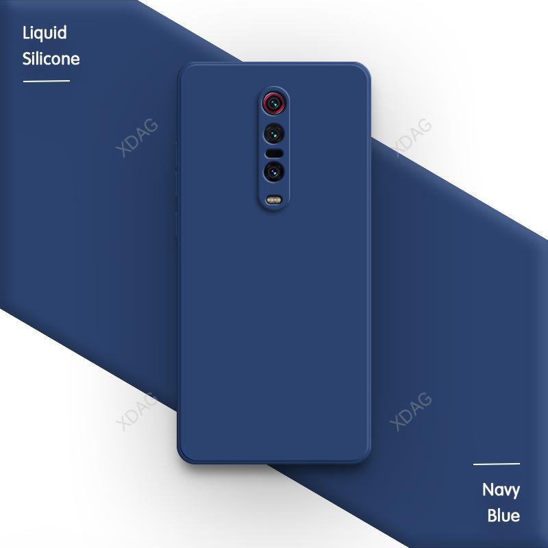 Candy Phone Case for Redmi K20 Pro Premium K20Pro Lens Protection Square Liquid Silicone Simple Soft Original Classic Back Cover