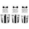 ZISIZ Stylish Stainless Steel Ice Bucket