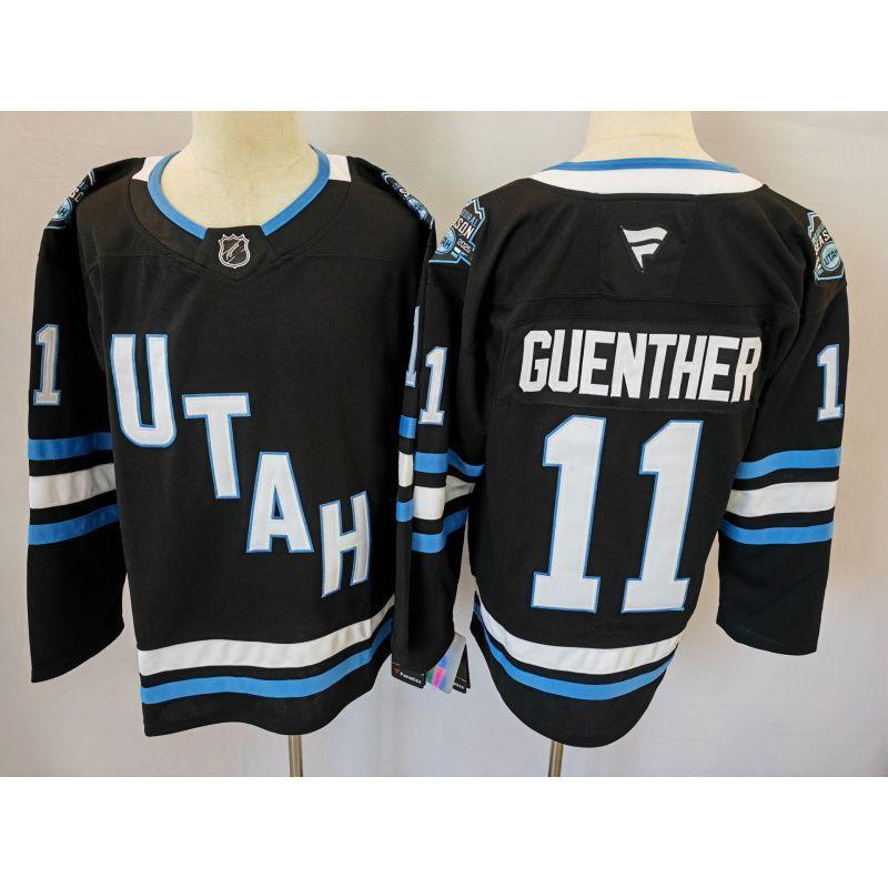 Men Women Ice Hockey Training Jersey Long Sleeve Sportswear NHL Team Utah Grizzlies Devils Kraken Blue Jackets