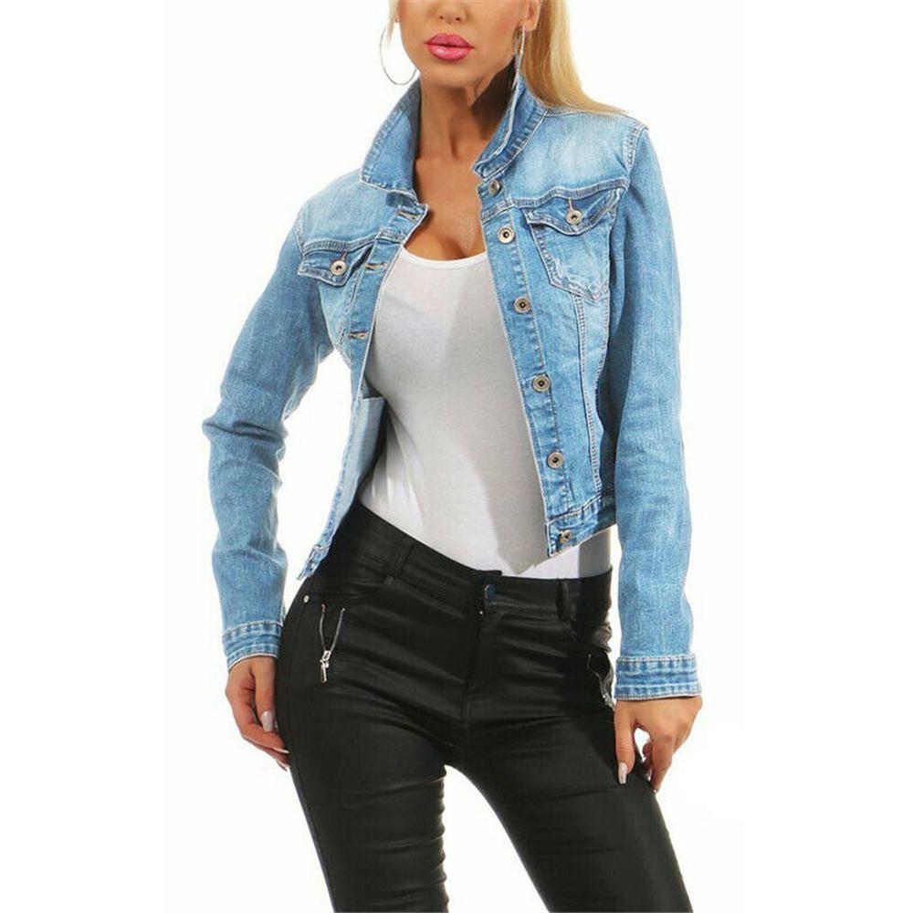 Buy Ladies Denim Jacket Slim Fit 