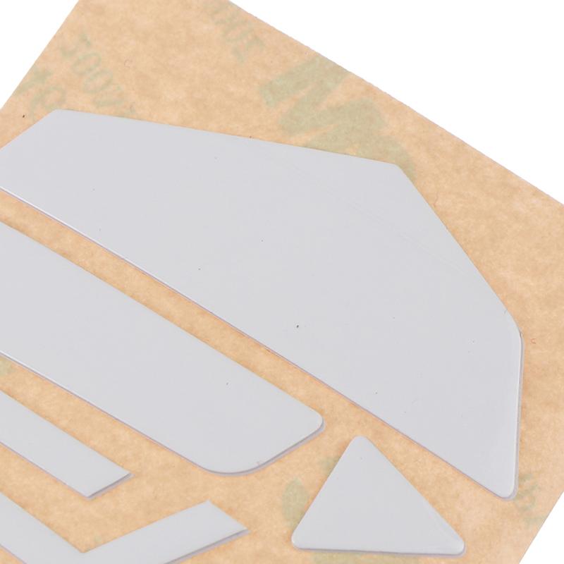 1 Satz Mausfüße Mausskates für G502 Maus Weiß Mausgleiter Gebogene Kante