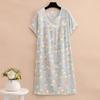 Elegant Summer Loose Long Dresses Women Oversize Short Sleeve Dress