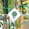 1Roll Multifunctional Plastic Steel Twist Ties, Sturdy Reusable Garden Plant Support Strap, 50/30/20M Length for Flower & Climbing Plants
