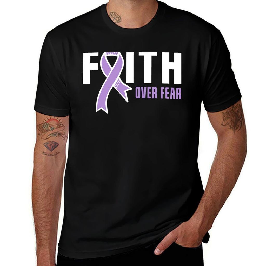 Cystic Fibrosis Faith Fear God Cystic Fibrosis Warrior Tshirt Summer Fashion Casual Tee Shirt Tshirt
