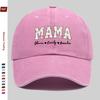 Pc MAMA Floral Print Baseball Cap with MotherS Day Design Sun Hat Home Leisure Decor Hat Comfortable Lightweight Papa Cap A