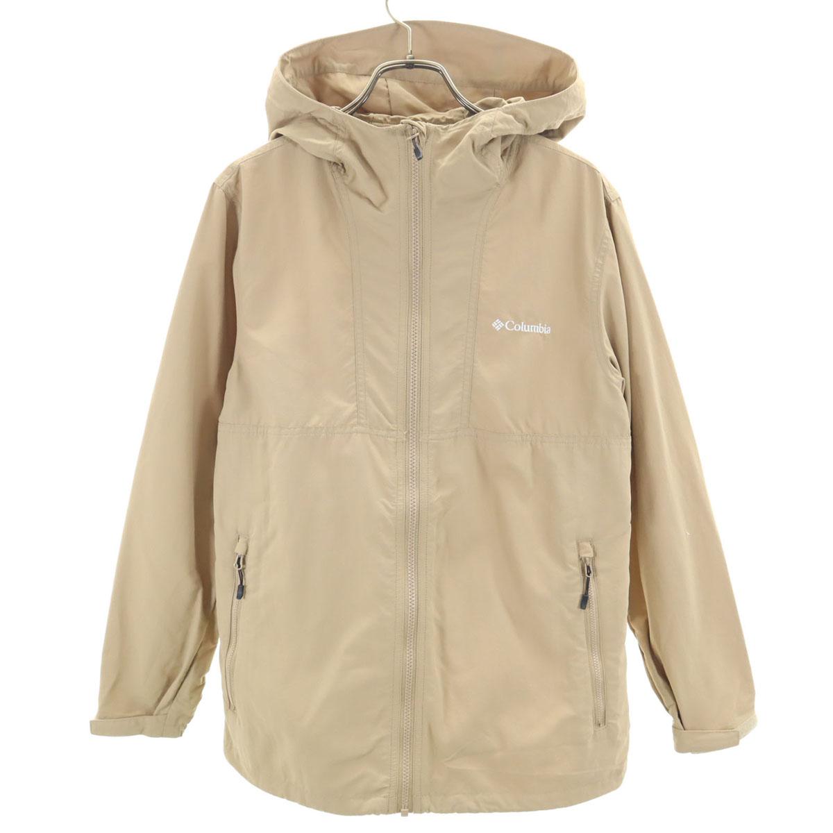

Columbia PL3166 Withabona Pass Jacket L beige Nylon jacket hoodie outdoor Women Used