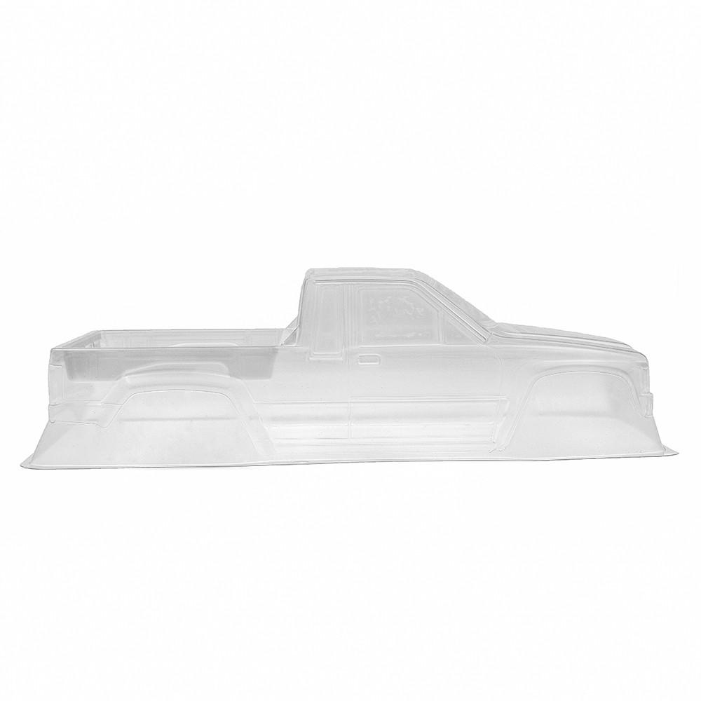 

12.3inch 313mm Wheelbase Clear Pickup Body Shell Kit For 1/10 Rc Crawler Trx4 Axial Scx10 Scx10 Ii Rgt 86100 Yk4101 Cc01 Tf2